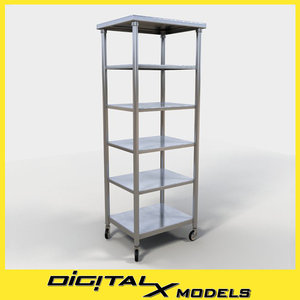 commercial mobile cart 3ds