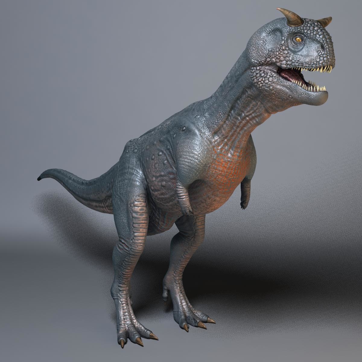 3d Model Carnotaurus Dinosaur Sastrei