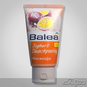 balea jogurt duschpeeling 3d model