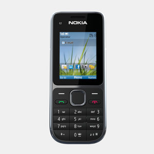 3d model nokia c2-01 mobile phone