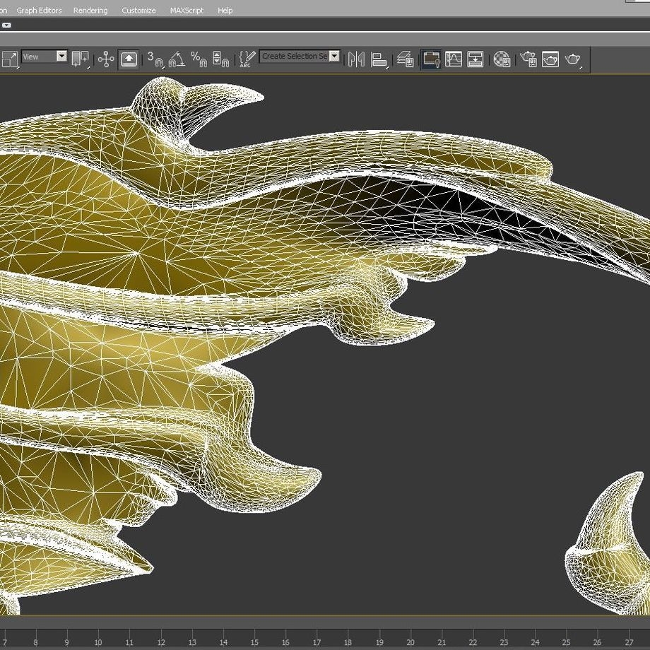 3d dragon original model
