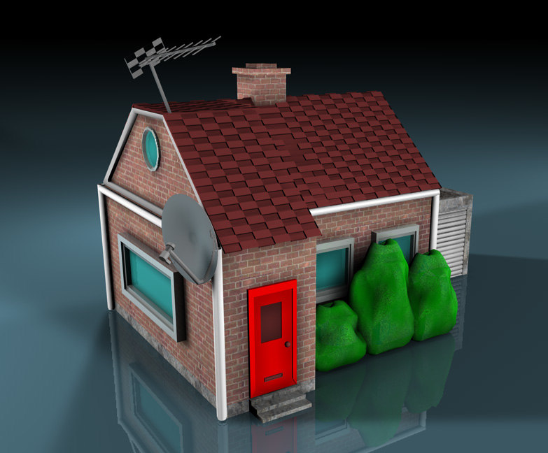 Free House 3d Model