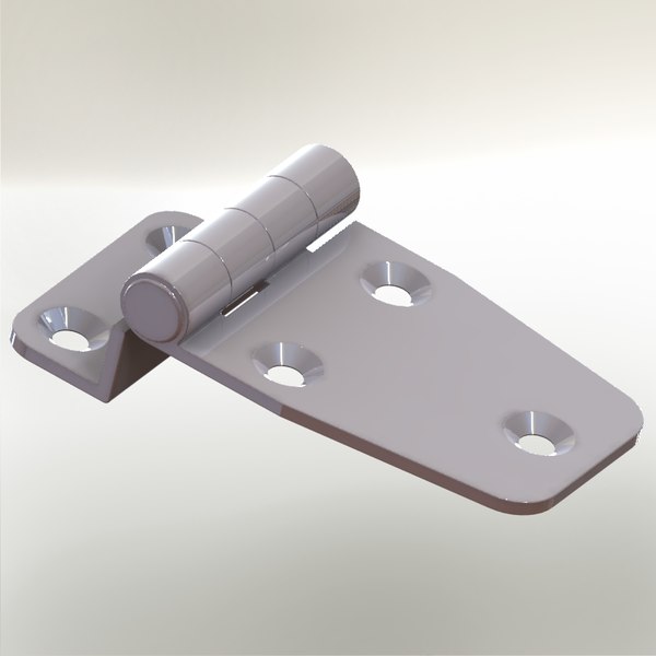 hinges door 3d model