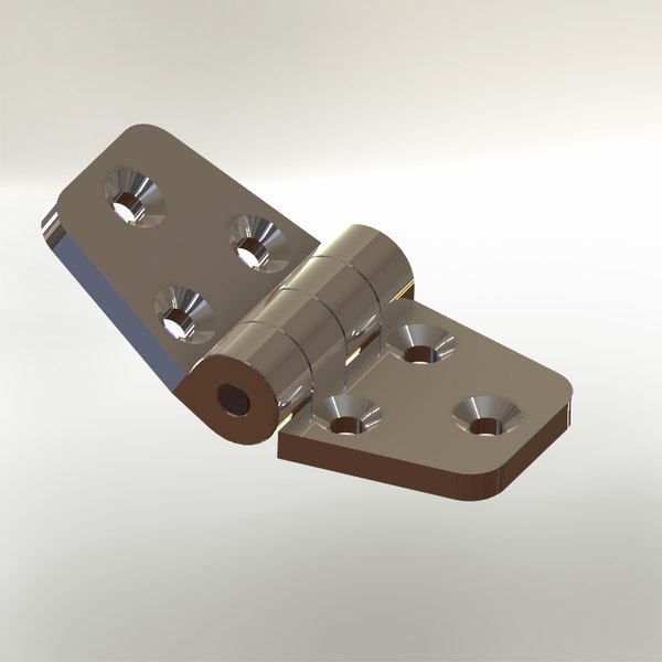 hinges door 3d model