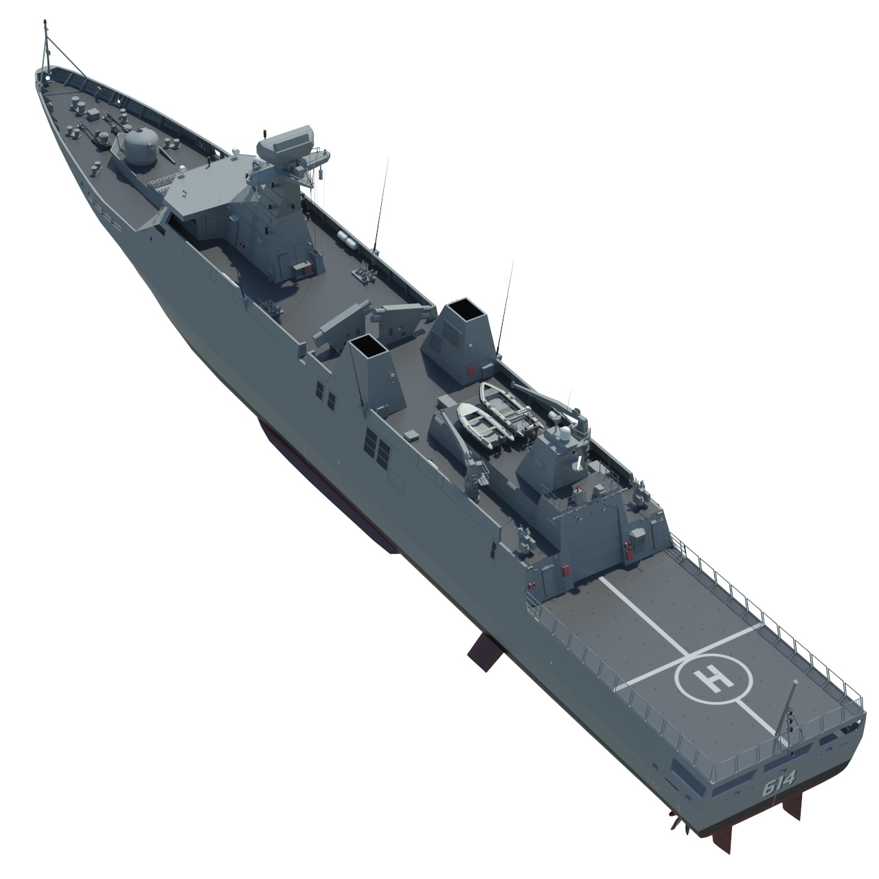 frigate sigma class 3d max