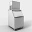 commercial ice machine 3d model