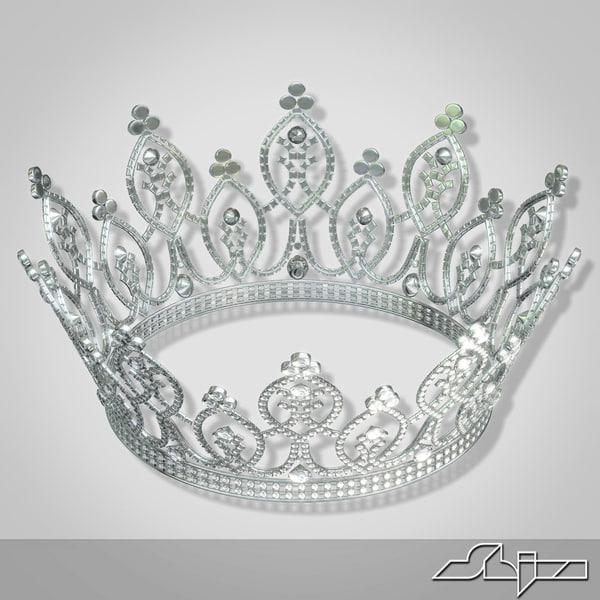 crown princess 3d max