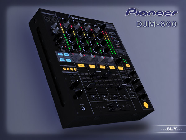 Pioneer Djm 800 3d 3ds