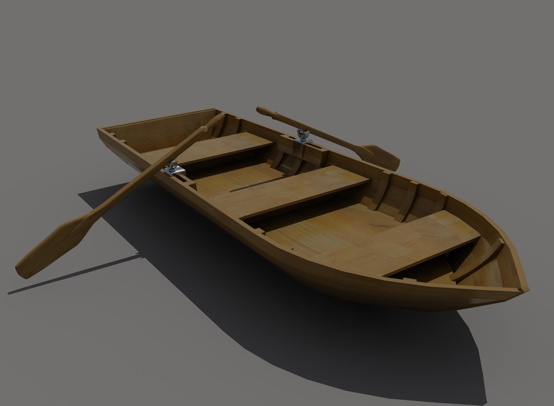 3d model boat