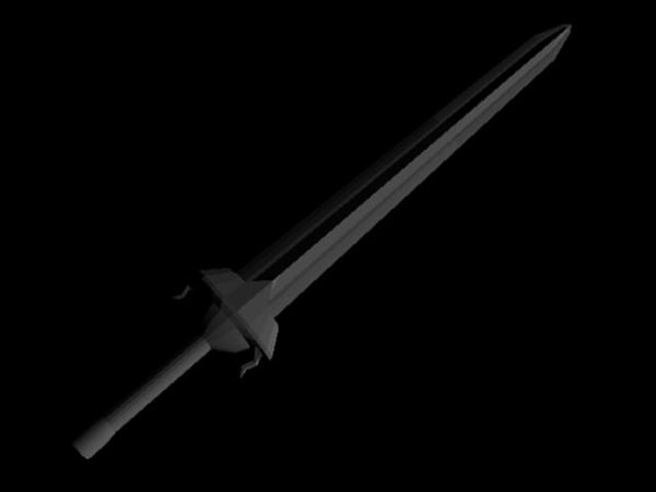 swords medievil fantasy obj free