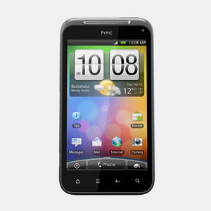 3d htc incredible s mobile phone model