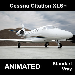 business citation xls jet 3d max