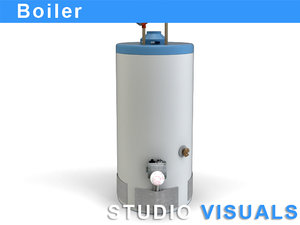 3d model boiler