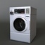 3d model commercial washing machine