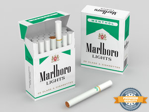 max marlboro menthol cigarette box