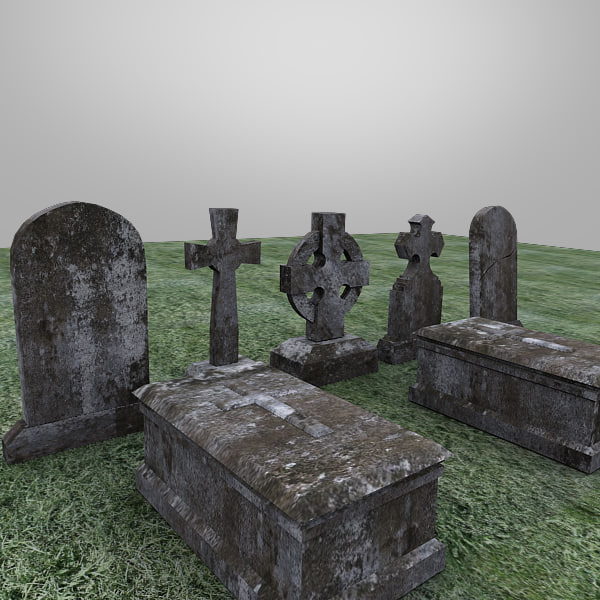 3d model cemetery vol 1