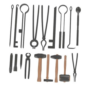 blacksmith tools obj
