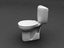 lavatory seat 3d max