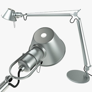 artemide tolomeo desk lamp 3d model