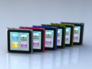 3d model music ipod nano