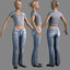 3d nude female clothes