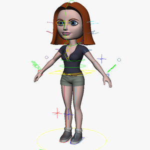 3d model avatars rig