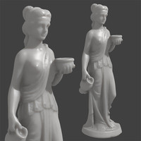3d model scan woman