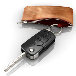 3ds modeled audi car key