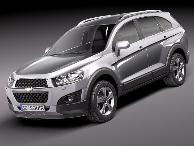 Chevrolet captiva 3d model