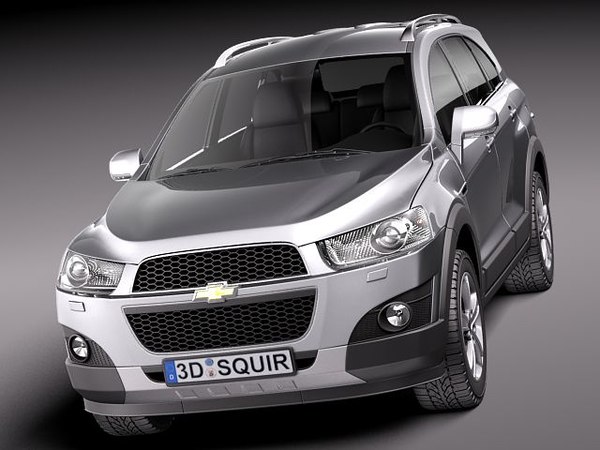 Chevrolet captiva 3d model