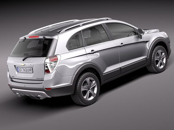 Chevrolet captiva 3d model