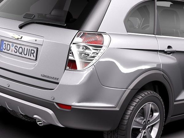 Chevrolet captiva 3d model