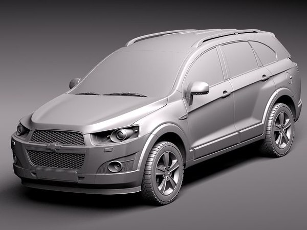 Chevrolet captiva 3d model