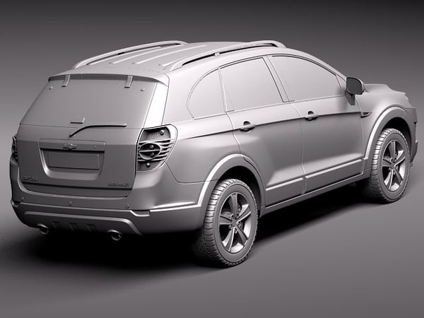 Chevrolet captiva 3d model