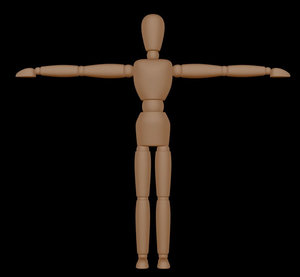 art mannequin 3d model