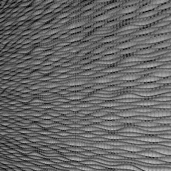 3d panel decorative wave