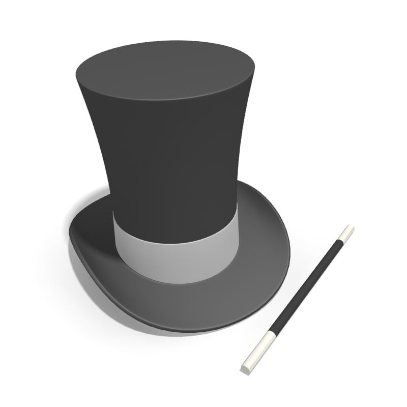 c4d-magician-hat