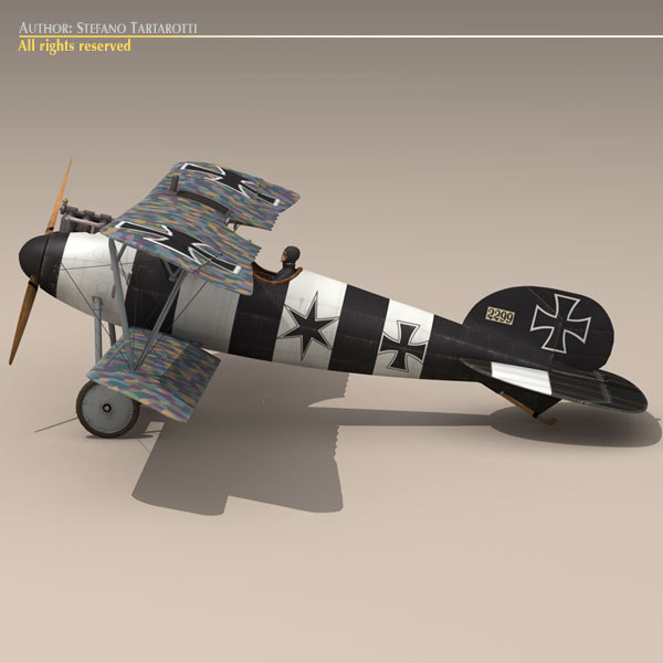 Albatros D Va Jasta 3ds