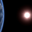 earth moon planets atmosphere 3d max