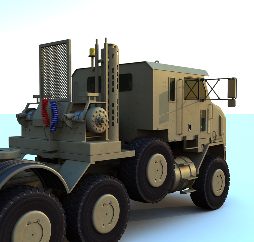 3d-het-m1070a1-military-truck
