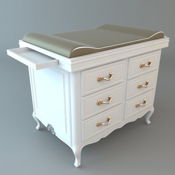 Dresser Details 3ds