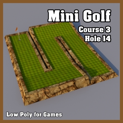 dxf mini golf hole