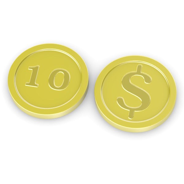 Cartoon Coin Cents 3ds