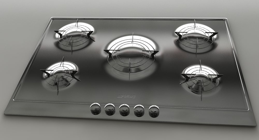 cooktop smeg ptv705 3d max