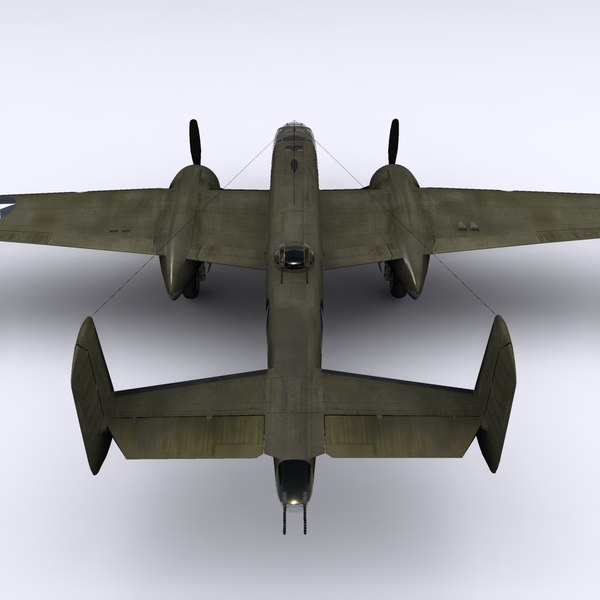 North American B-25 Mitchell 3d Max