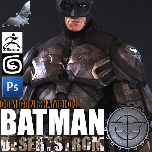3d man batman bat