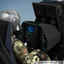 fighter cockpit pilots 3d model