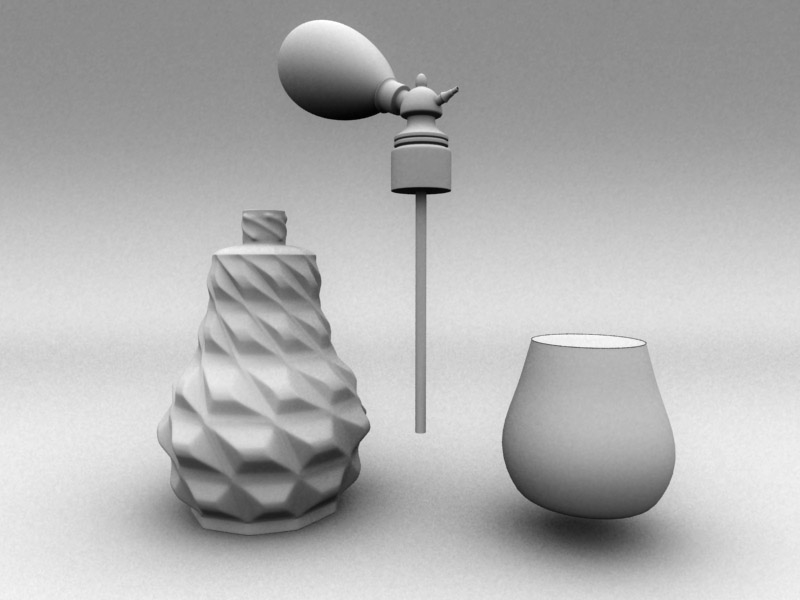 Modello 3D Bottiglia di profumo antico TurboSquid 601750