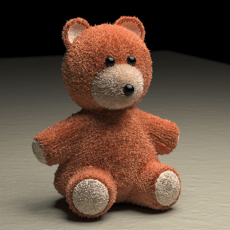 teddy bear 3d model