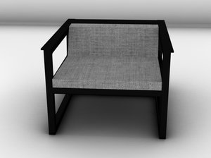 efe chair 3d 3ds